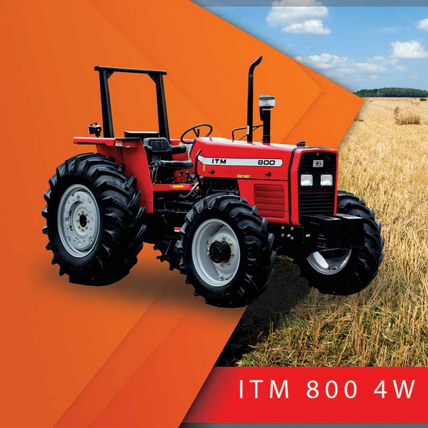 تراکتور فرگوسن  800 جفت مدل ۱۴۰۴ خشک  دیفرانسیل توربودار – ITM 800 4WD